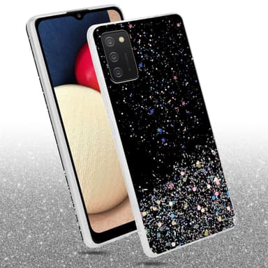Samsung Galaxy A02s Skal Fodral Case (Svart)