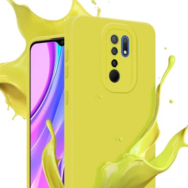 Xiaomi RedMi 9 Skal Fodral Case (Gul)