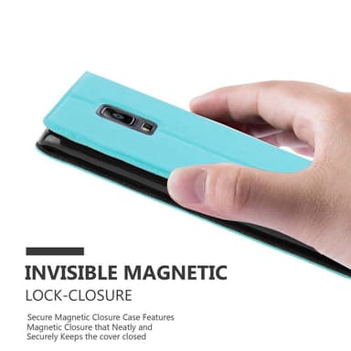Samsung Galaxy NOTE EDGE Plånboksfodral Skal (Turkos)