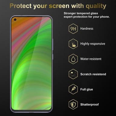 Huawei NOVA 7 5G 3x Skyddsglas Skyddsfilm Skärmskydd