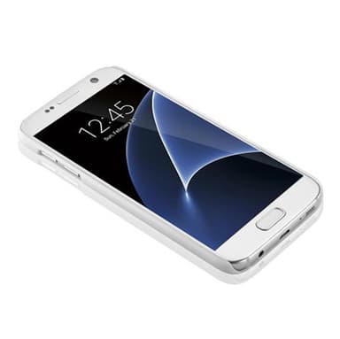 Samsung Galaxy S7 Skal Fodral Case (Vit)