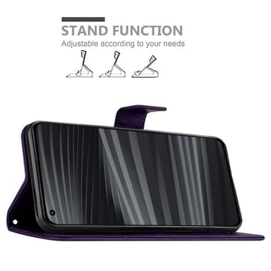 Realme GT 2 PRO Plånboksfodral Skal (Lila)