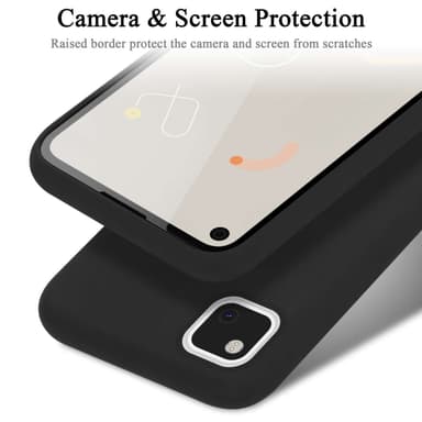 Google PIXEL 4A 5G Skal Fodral Case (Svart)