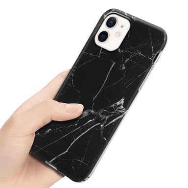 iPhone 12 PRO MAX Plånboksfodral Skal (Svart)