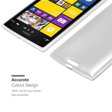 Skal Nokia Lumia 1520 Fodral Case (Silver)