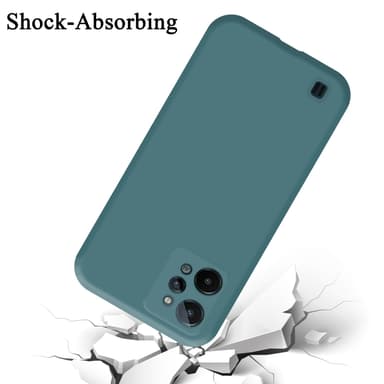 Realme C31 Skal Fodral Case (Grön)
