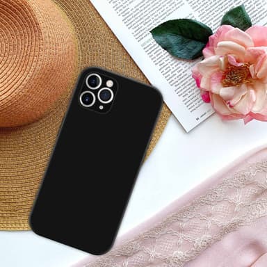 iPhone 11 PRO MAX Skal Fodral Case (Svart)