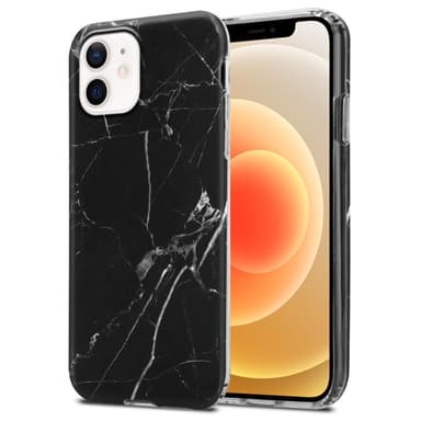 iPhone 12 PRO MAX Plånboksfodral Skal (Svart)