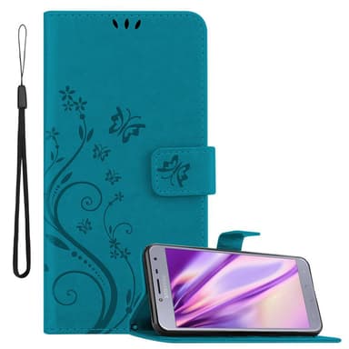 Samsung Galaxy J4 2018 Plånboksfodral Skal (Blå)