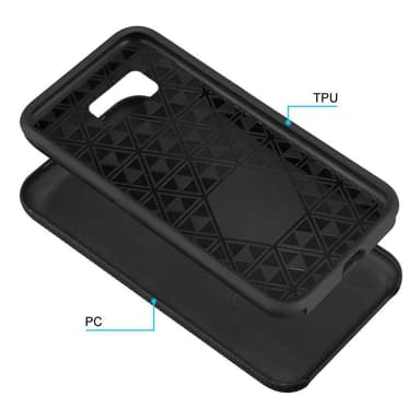 Samsung Galaxy S8 PLUS Skal Fodral Case (Svart)