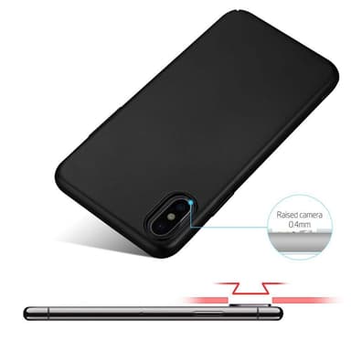 iPhone X / XS Skal Fodral Case (Svart)