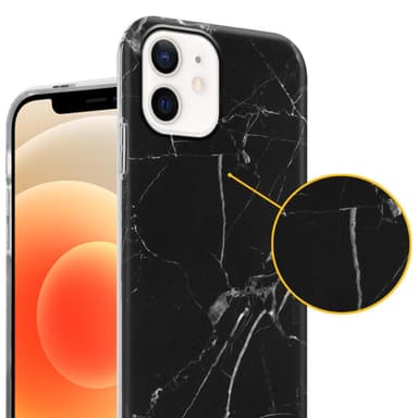 iPhone 12 PRO MAX Plånboksfodral Skal (Svart)