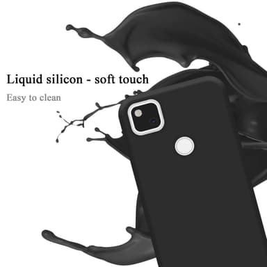 Google PIXEL 4A 5G Skal Fodral Case (Svart)
