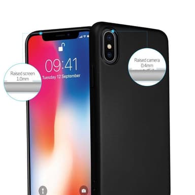 iPhone X / XS Skal Fodral Case (Svart)