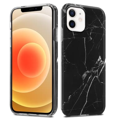 iPhone 12 PRO MAX Plånboksfodral Skal (Svart)