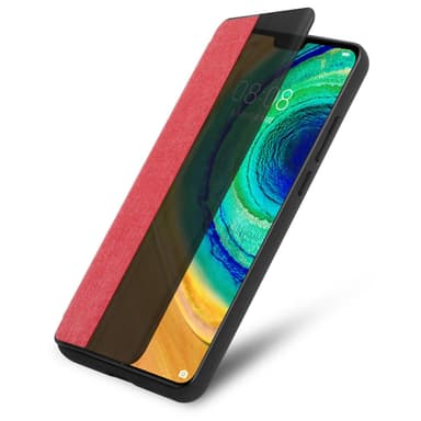 Huawei MATE 30 Plånboksfodral Skal (Röd)
