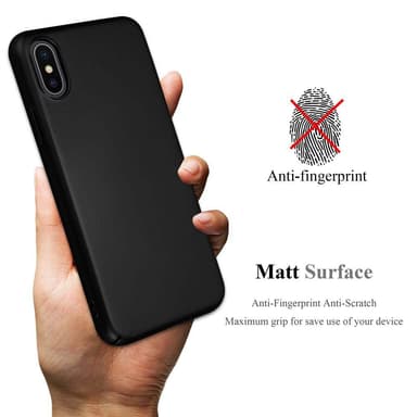 iPhone X / XS Skal Fodral Case (Svart)