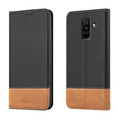 Samsung Galaxy A6 PLUS 2018 Skal Fodral Case (Svart)