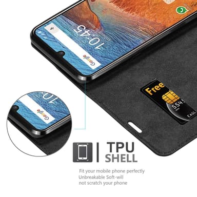 ZTE Blade V10 Skal Fodral Case (Svart)