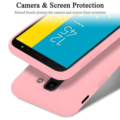 Samsung Galaxy J6 2018 Skal Fodral Case (Rosa)