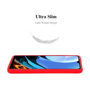 Skal Xiaomi RedMi 9T / POCO M3 Fodral Case (Röd)