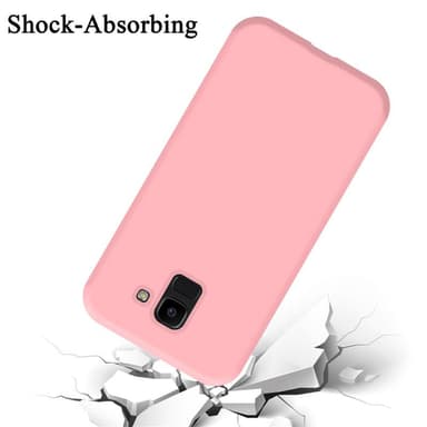 Samsung Galaxy J6 2018 Skal Fodral Case (Rosa)