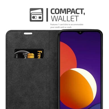 Samsung Galaxy A12 / M12 Skal Fodral Case (Svart)