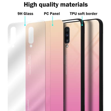 Samsung Galaxy A70 / A70s Skal Fodral Case (Svart)