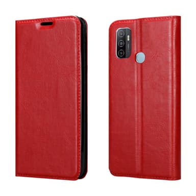 Oppo A53 Skal Fodral Case (Röd)