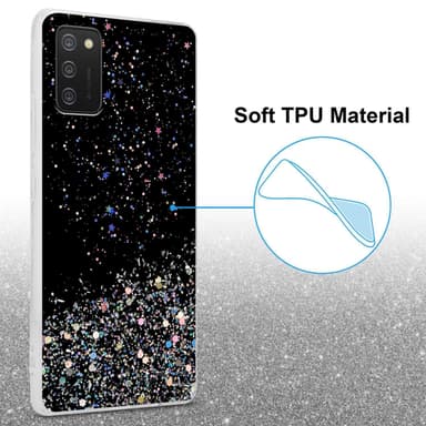 Samsung Galaxy A02s Skal Fodral Case (Svart)
