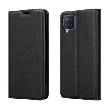 Samsung Galaxy A12 / M12 Skal Fodral Case (Svart)