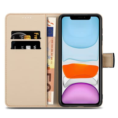 iPhone 11 Plånboksfodral Skal (Svart)