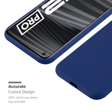 Skal Realme GT 2 PRO Fodral Case (Blå)