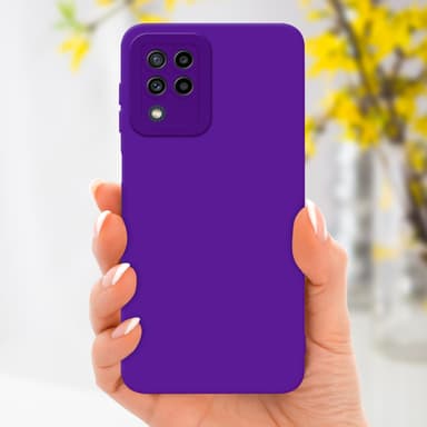 Samsung Galaxy M22 / M32 4G Skal Fodral Case (Lila)