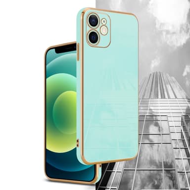 iPhone 12 MINI Skal Fodral Case (Grön)