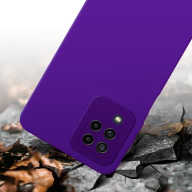 Samsung Galaxy M22 / M32 4G Skal Fodral Case (Lila)