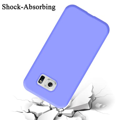 Samsung Galaxy S6 EDGE Skal Fodral Case (Lila)