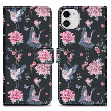 iPhone 11 Plånboksfodral Skal (Svart)