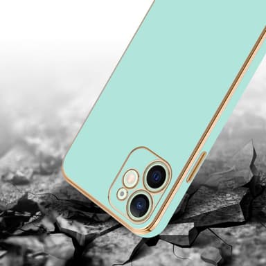 iPhone 12 MINI Skal Fodral Case (Grön)