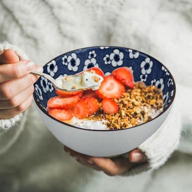 Skålset i 4 delar i en elegant presentförpackning