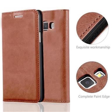 Samsung Galaxy A3 2015 Skal Fodral Case (Brun)
