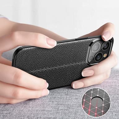 iPhone 13 PRO MAX Skal Fodral Case (Svart)