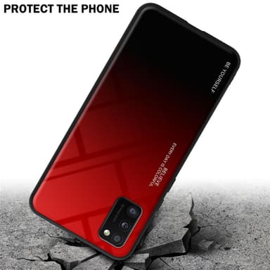 Samsung Galaxy A41 Skal Fodral Case (Svart)