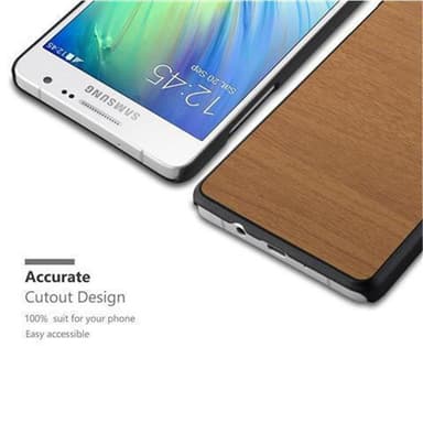 Samsung Galaxy A5 2015 Skal Fodral Case (Brun)