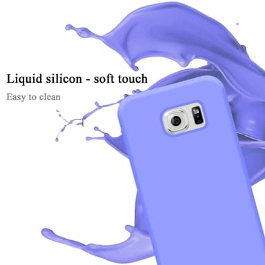 Samsung Galaxy S6 EDGE Skal Fodral Case (Lila)