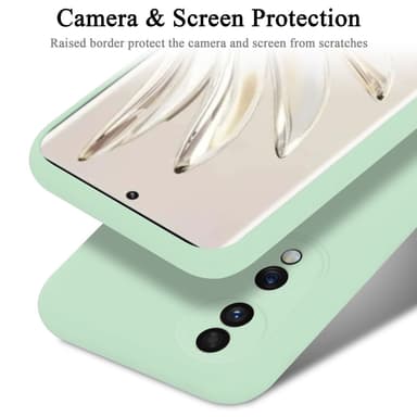 Honor 70 Skal Fodral Case (Grön)