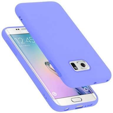 Samsung Galaxy S6 EDGE Skal Fodral Case (Lila)