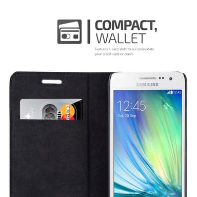 Samsung Galaxy A3 2015 Skal Fodral Case (Brun)