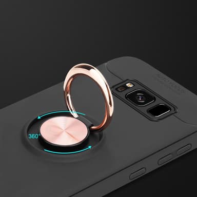 Samsung Galaxy S8 PLUS Skal Fodral Case (Svart)