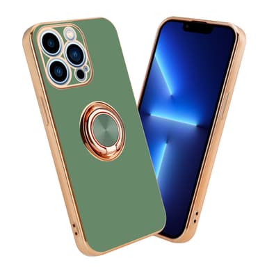 iPhone 13 PRO Skal Fodral Case (Grön)